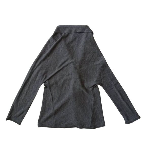 BCBGMaxAzria Grey Long Sleeve Lightweight Wool Blend Cardigan Women's Medium - Picture 2 of 10